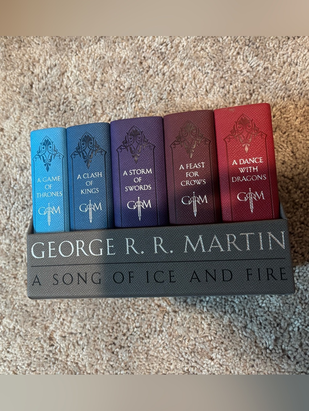 Game of Thrones Leather Boxed Set Song of Ice and Fire Series